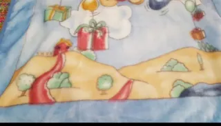 Manta cuna bebé gruesa