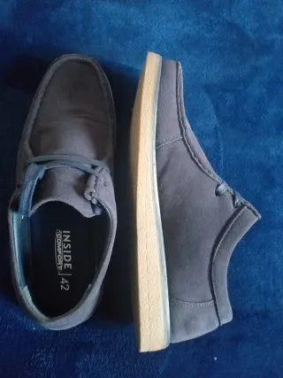 Zapatillas Náuticos T-42 Azul Marino Nuevas