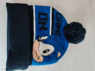 Gorro Sonic Game On con pompón