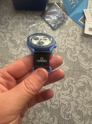 Omega Swatch Mission to the Super Blue MoonPhase