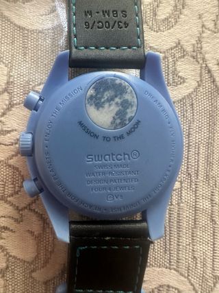 Omega Swatch Mission to the Super Blue MoonPhase