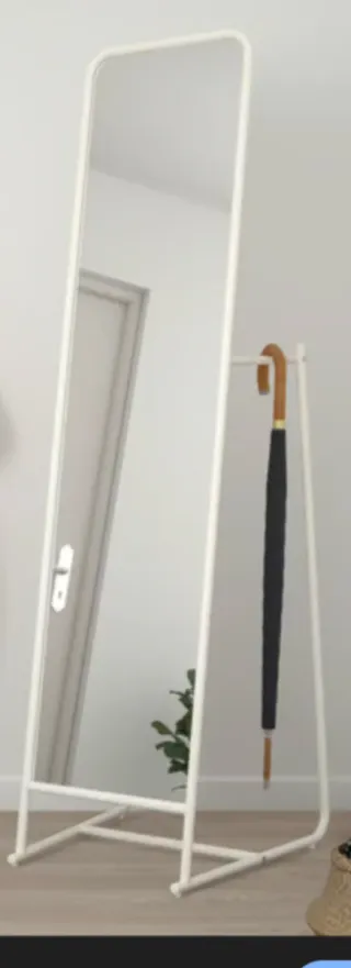 Espejo de pie blanco Ikea