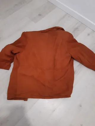 Parka vintage T:54. Piel y lana