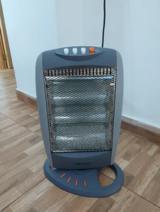 Calentador Novus Gris y Naranja