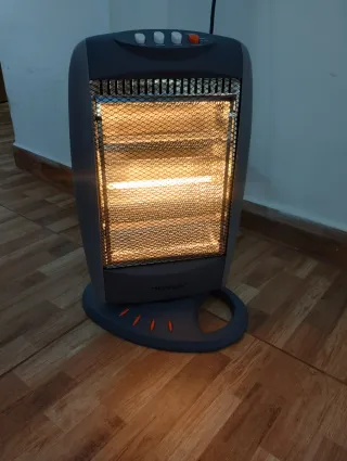 Calentador Novus Gris y Naranja