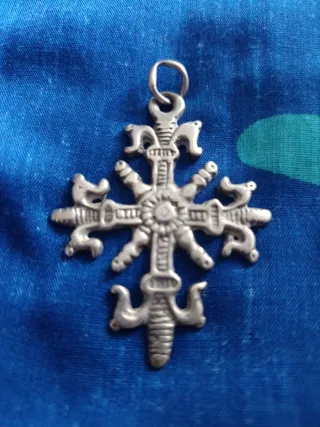 Colgante antiguo plata