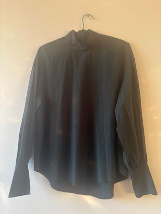 Camisa Zara Verde Talla XS