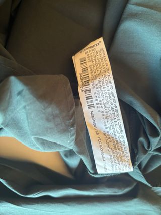 Camisa Zara Verde Talla XS