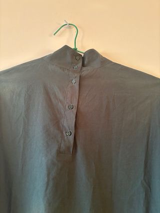 Camisa Zara Verde Talla XS