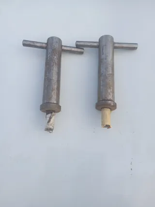 2 topes de carpintería , métrica 12 espárrago 25