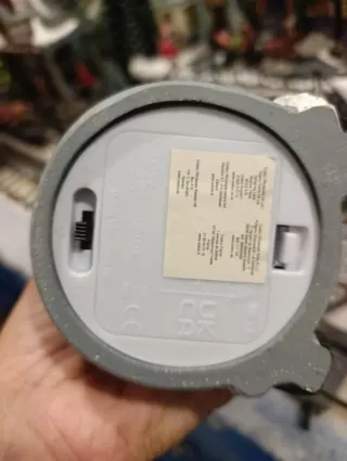 Figura Navidad Luz Azul y Blanca