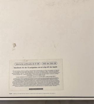 MacBook Air 13 Plata/Gris Espacial