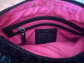 Bolso Bandolera Tous Negro Charol