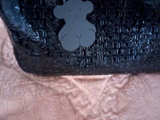 Bolso Bandolera Tous Negro Charol