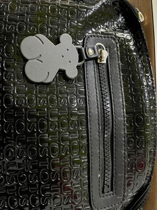 Bolso Bandolera Tous Negro Charol