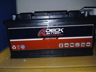 Batería DECK 100AH Deep Cycle