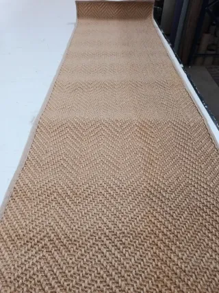 Tappeto per corridoio in iuta beige/marrone