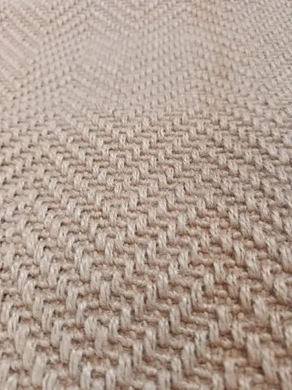 Tappeto per corridoio in iuta beige/marrone