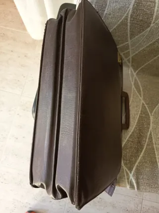Maletín ejecutivo vintage marrón