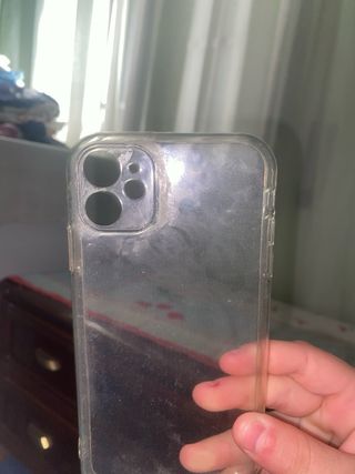 Custodia iPhone 11 Trasparente Rosa