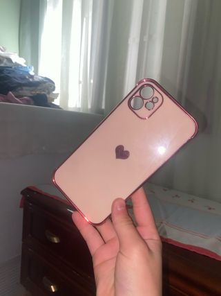 Custodia iPhone 11 Trasparente Rosa