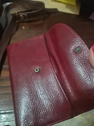 Cartera de mujer roja