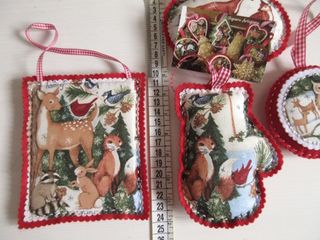 4 Decorazioni Natalizie Fatte a Mano