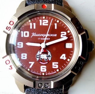 Orologio Vostok Komandirskie 43645B Carica Manuale