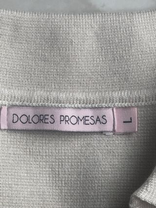Jersey Dolores Promesas Rayas Beige/Negro