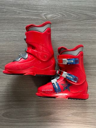 Botas de esquí Salomón para niño Talla 22