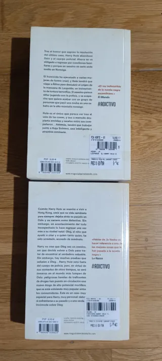 2 Libros Jo Nesbo: El Leopardo y Fantasma