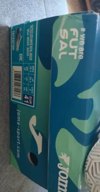 Zapatillas Fútbol Sala Joma Talla 41