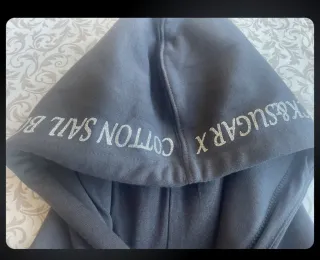 Sudadera Cotton Sail gris talla M