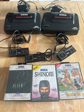 Pack Sega Master System II con juegos