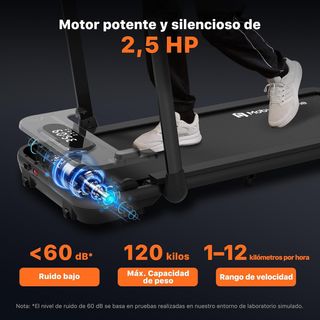 Cinta de Correr Plegable 3 en 1
