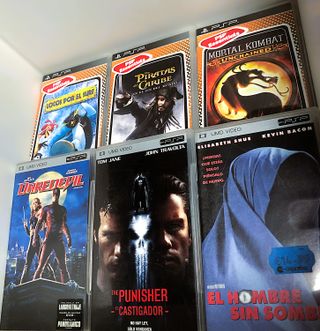 PSP UMD Video Juegos Películas