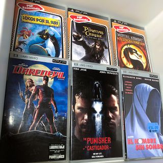 PSP UMD Video Juegos Películas