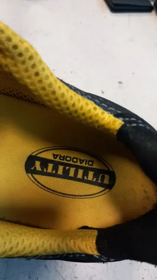 Diadora Scarpe da Lavoro Nero/Giallo