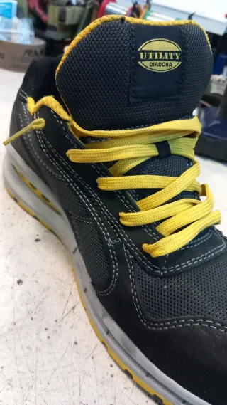 Diadora Scarpe da Lavoro Nero/Giallo