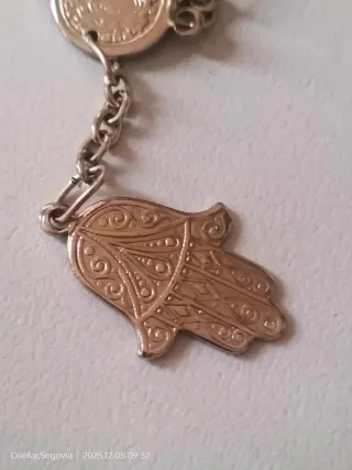 Pulsera Monedas Mano de Fátima