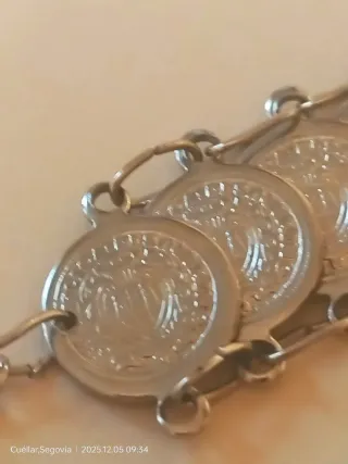 Pulsera Monedas Mano de Fátima