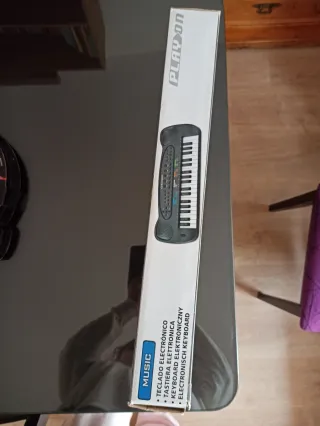 Teclado electrónico musical infantil