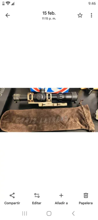 Mira Canis Latrans para Airsoft