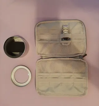 Astuccio organizzatore da viaggio per 8 orologi