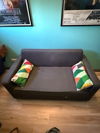 Sofá Cama Ikea 2 Plazas Gris