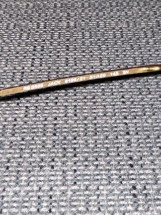 Gafas Ray-Ban Octagonales Doradas