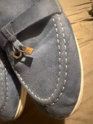 Mocasines Loro Piana inspi ante azul