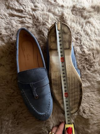 Mocasines Loro Piana inspi ante azul