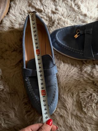 Mocasines Loro Piana inspi ante azul