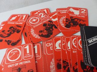 JUEGO CARTAS SCALEXTRIC